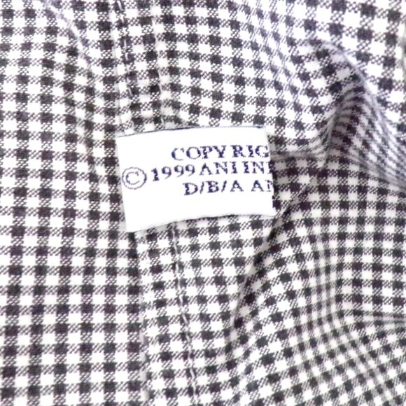 Fashion Bug Embroidered Top Women 22/24 Black White Floral Button Up Slits - Picture 10 of 11